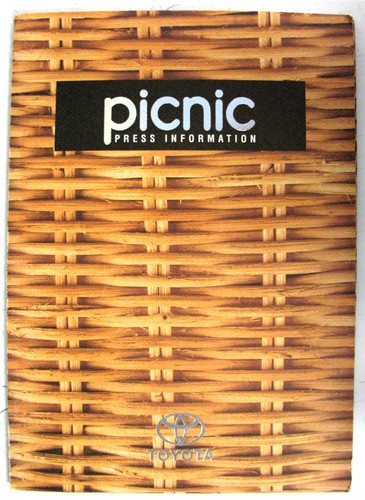 Toyota picnic car press - picnic,
