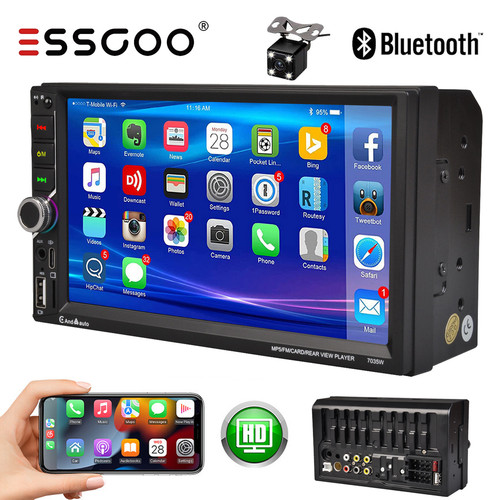 Double din car stereo - 2, 7"