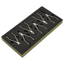 Draper Expert Mini Pliers Set in EVA Foam Tray (6 Piece) - 09905