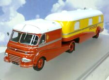 1/43 CIRQUE PINDER CIRCUS FORD F798 CAB/TRACTOR & DIRECTOR'S CARAVAN TRAILER