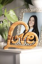 Carved Wooden Word Art Love