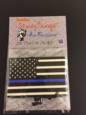 THIN BLUE LINE AMERICAN FLAG