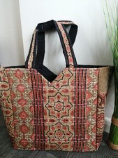 Boho Kantha stitched handbag