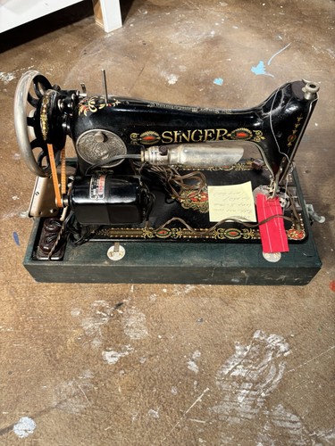 Antique singer sewing machine - antique,