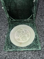 Stone Marble Plate With Flower
