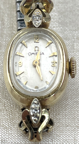 Omega ladies watch vintage 14k - ladies,