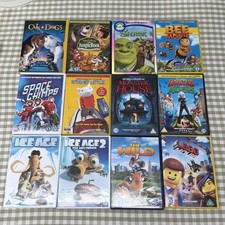 DVD Bundle Kids Fun Movies x 12 Walt Disney Dreamworks & More Mixed DVDS Films