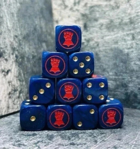 Crimson gauntlet custom made - ,,