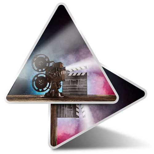 Triangle stickers 10cm - ,