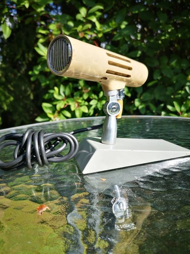 Vintage soviet ussr microphone - vintage,