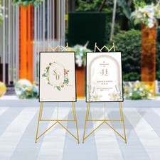 2pcs Steel Easel Stand