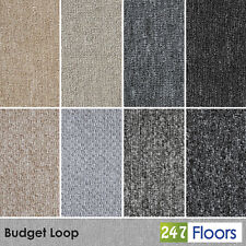 Loop Carpet ONLY £4.99 Free Delivery Stain Resistant Feltback Lounge Stairs