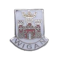 Wigan Quality Enamel Lapel Pin