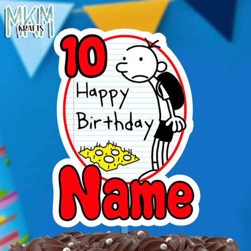 Diary wimpy kid birthday - of,