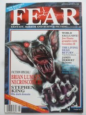 UK Magazine – FEAR No, 8, August 1989 – Brian Lumley