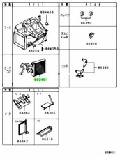 Core, Heater For: Mitsubishi