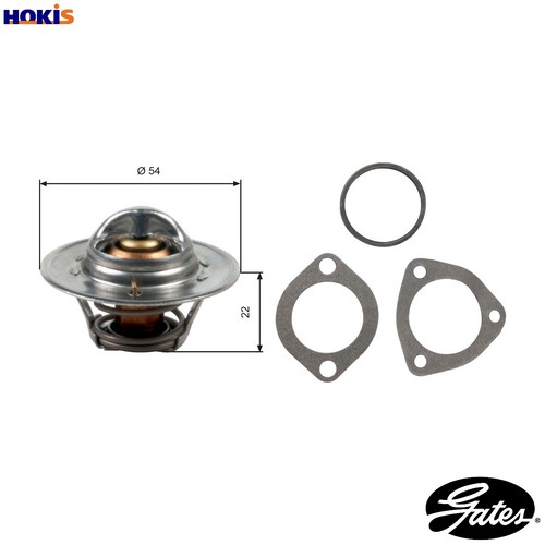 Thermostat coolant th12792g1 - thermostat,