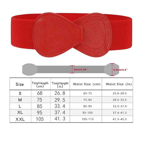 Womens elastic waist belt - womens,