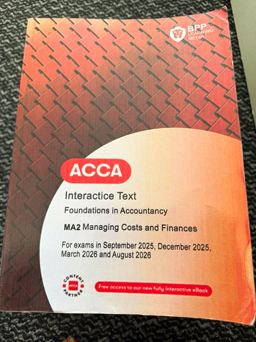Acca foundations ma2 managing - acca,