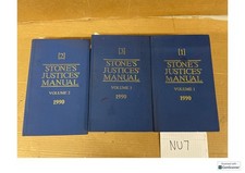 Stone's Justices' Manual 1990