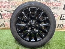 MINI F55 F56 F57 16" Black Victory Spoke 495 Alloy Wheel Rim 195/55/16 6855106