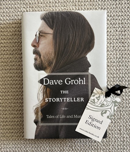 Rare signed dave grohl - dave,