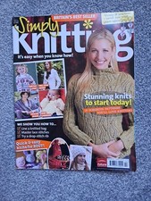 Simply Knitting Issue 24 February 2007 Alan Dart Wuv You! Pattern