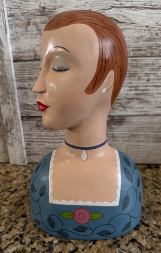 Painted mannequin head with - head,