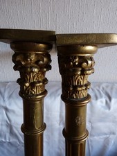 Pair Of Corinthian Columns In