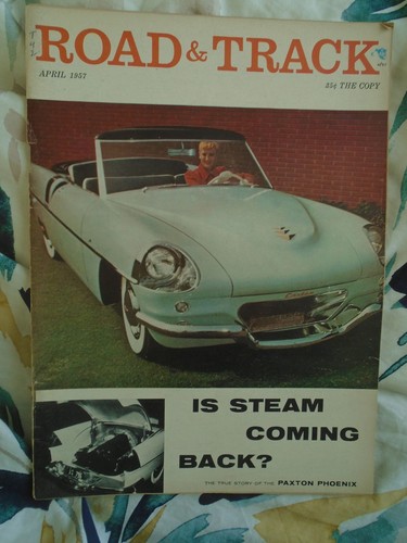 Road track apr 1957 ac - &,