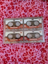 Panasonic - Pack of 3x MC-60 Micro Cassette Tapes -3 New unused 1 Used - MC-60