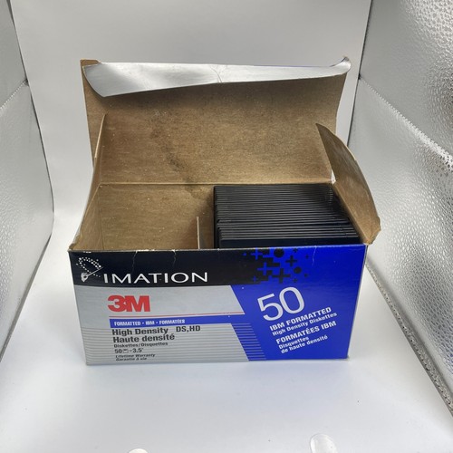 Imation hd floppy disks - 3.5",