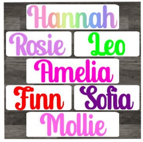 Personalised vinyl name - personalised,