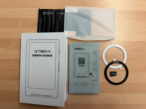 Xteink white reader 4 3 - x4,