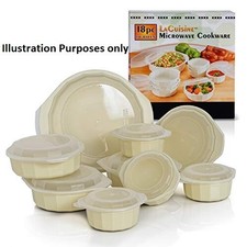 Century II Micro Chef Microwave Cookware Bowls / Lids