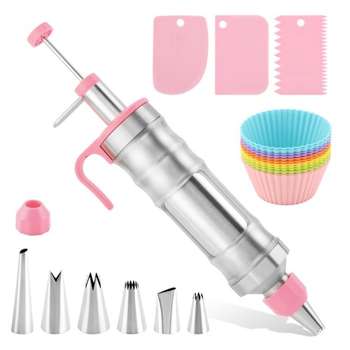 Dessert decorating syringe - dessert,