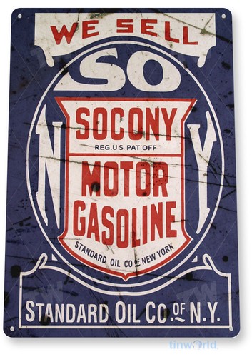 Socony motor oil sign - socony,