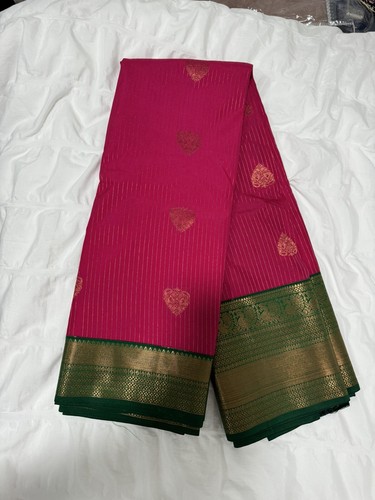 New semi soft silk saree - new,