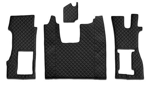 Eco leather black rhd - leather,