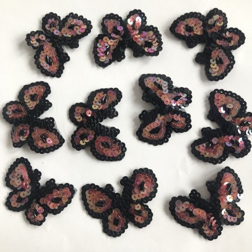 Job lot sequin - lot, embroidered