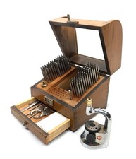 Vintage MKS Watch Makers Staking Tool Kit Set in Box / Horologist / Antique