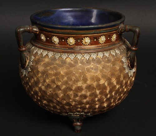 Royal doulton lambeth gilt - royal,