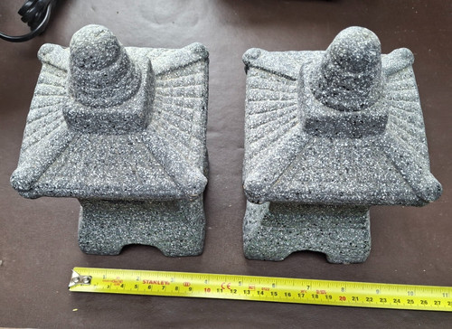 Pair grey pagoda - grey, tea