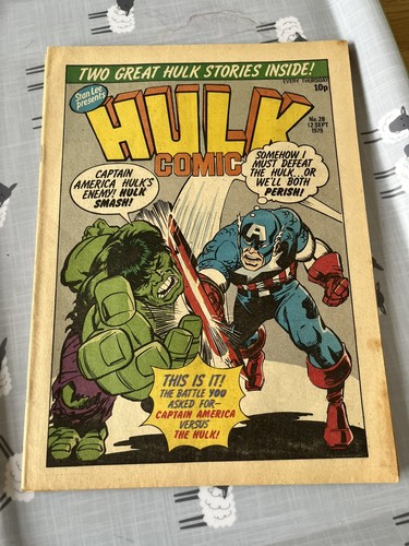 Hulk comic marvel uk - hulk, (marvel