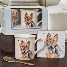 Mans Best Friend Yorkie Mug &