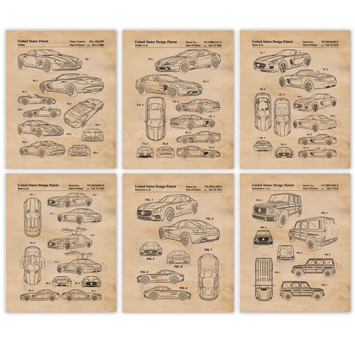 Classic benz auto patent - benz,