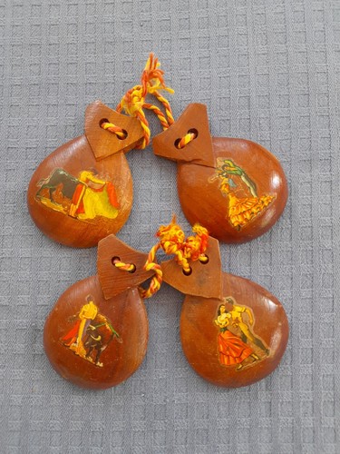 Vintage spanish wooden - spanish,