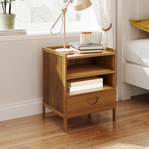 Bamboo beside cabinet - beside,