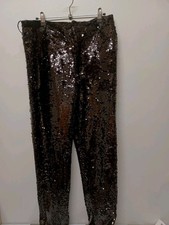 zara straight leg  sequined