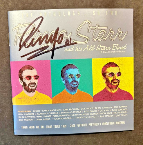 Ringo starr signed the - starr,